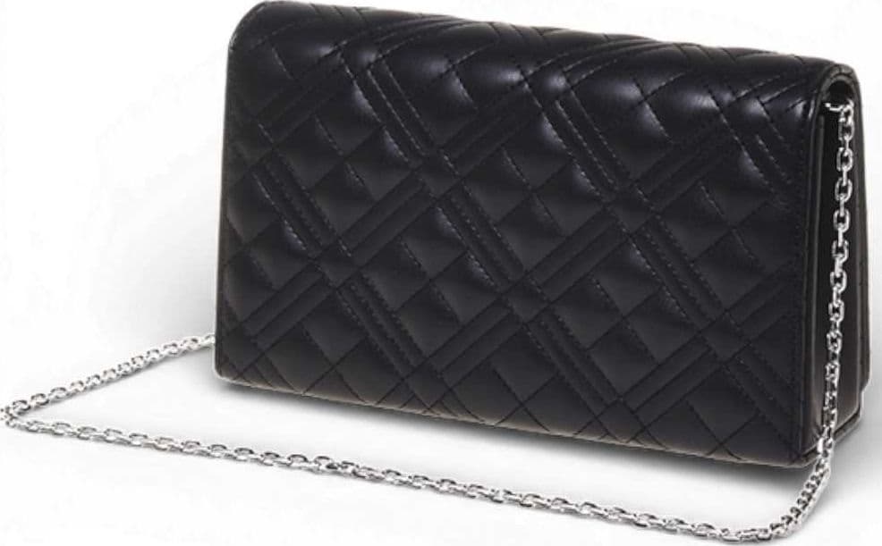 Love Moschino  Borsa Quilted Donna Nero in Sintetico - 4