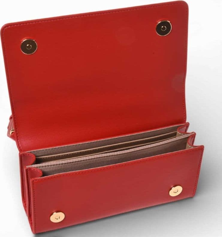 Love Moschino  Shopping Bag Donna Rosso in Sintetico - 5