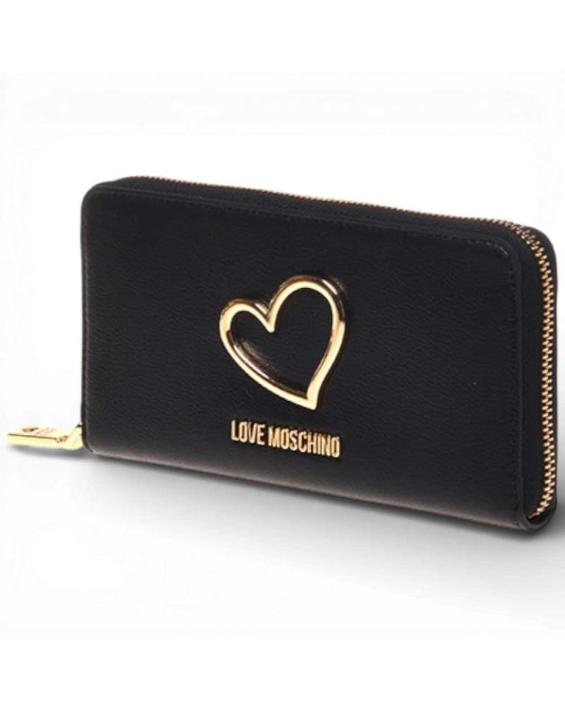 Love Moschino  Portafoglio Donna Nero in Sintetico - 3