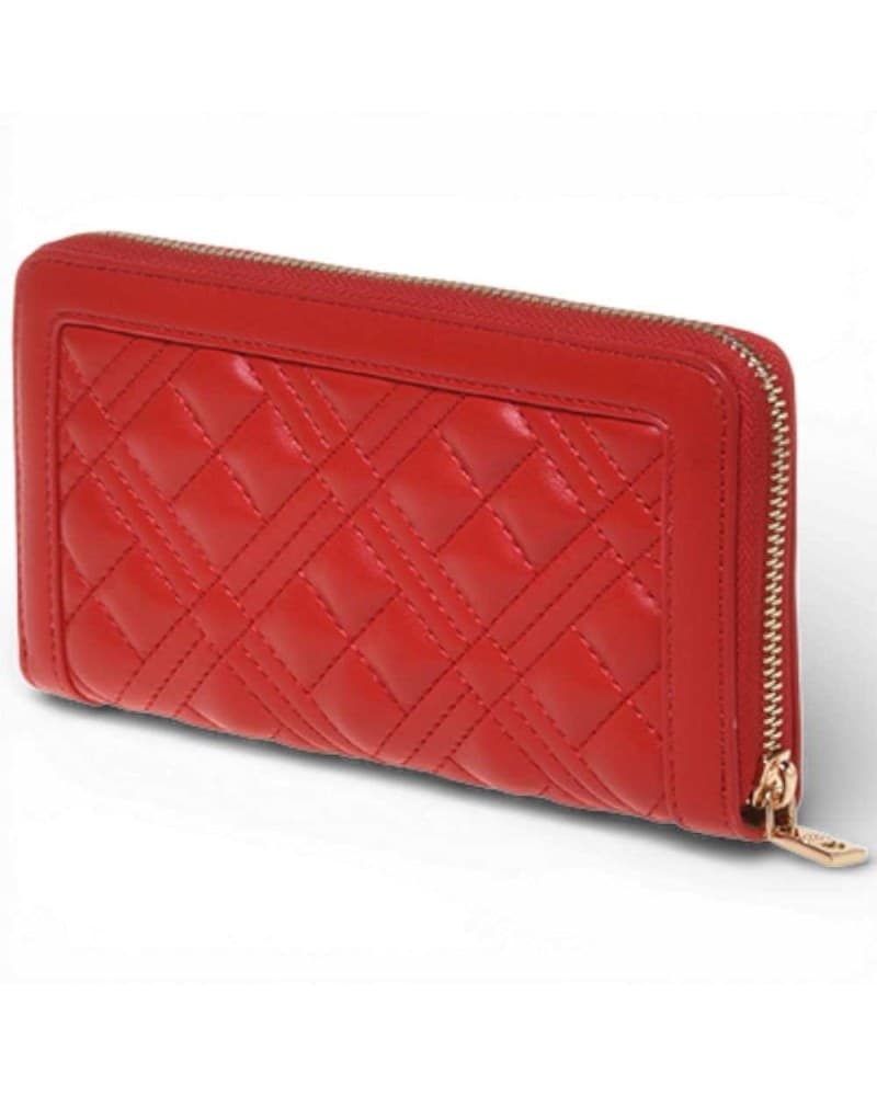Love Moschino  Portafoglio Quilted Donna Rosso in Sintetico - 5