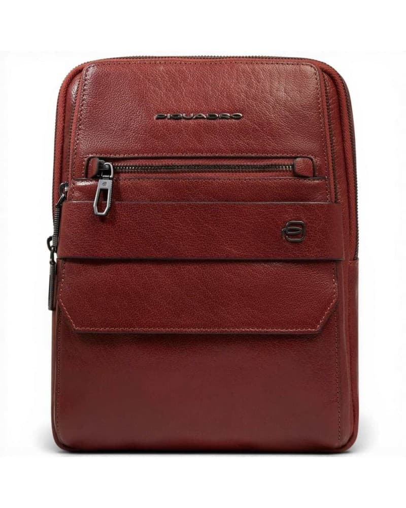 PIQUADRO Piquadro Borsello S141 Uomo Cuoio in Pelle con Porta iPad 11'' - 9