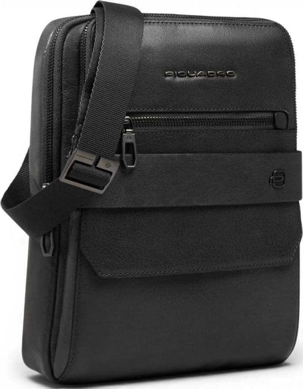 PIQUADRO Piquadro Borsello S141 Uomo Nero in Pelle con Porta iPad 11'' - 3