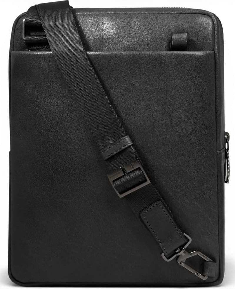 PIQUADRO Piquadro Borsello S141 Uomo Nero in Pelle con Porta iPad 11'' - 8