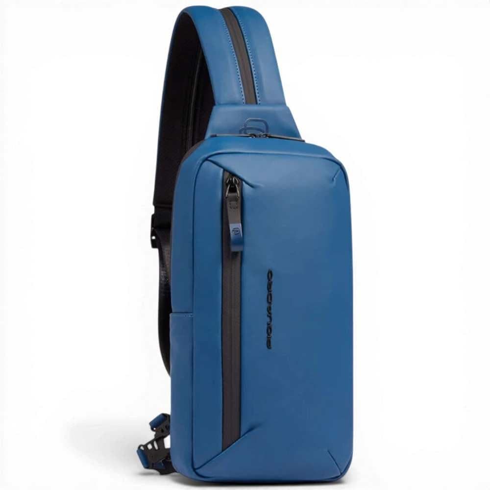 PIQUADRO Piquadro Monospalla C2OW Unisex Avorio con Porta iPad®mini e Protezione Anti-pioggia - 2
