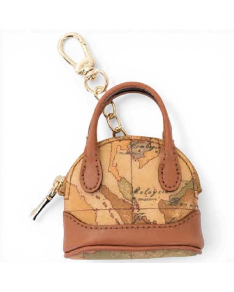 ALVIERO MARTINI 1 CLASSE Alviero Martini 1 Classe Charm Mini-Hand Bag Donna Naturale con Mappa Geo Classic - 3