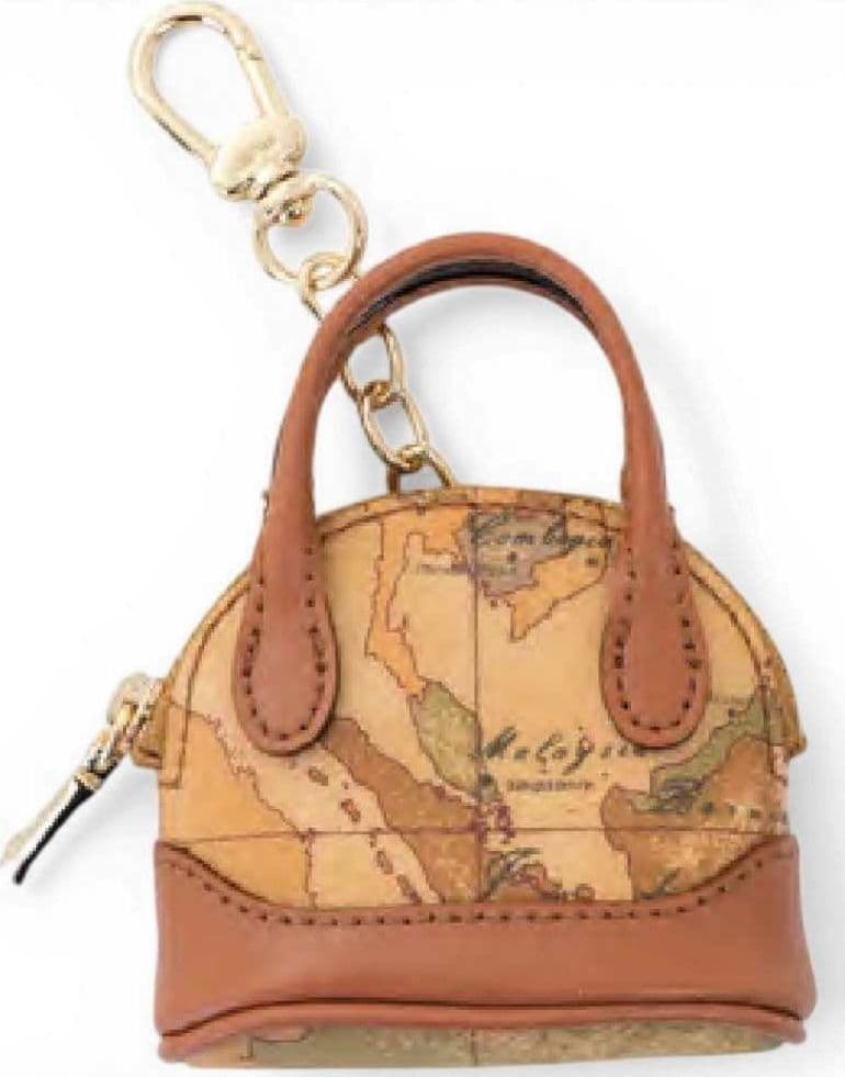 ALVIERO MARTINI 1 CLASSE Alviero Martini 1 Classe Charm Mini-Hand Bag Donna Naturale con Mappa Geo Classic - 2