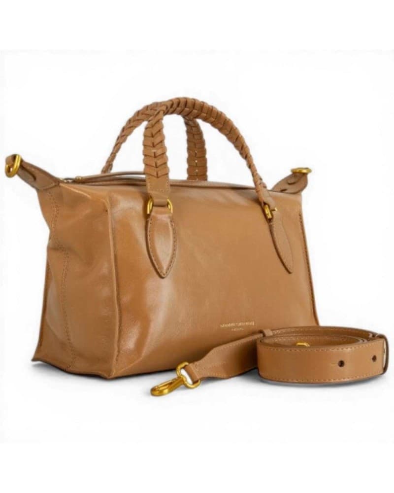 GIANNI CHIARINI Gianni Chiarini Borsa a Mano Roxy Donna Clay in Pelle Martellata con Tracolla - 3