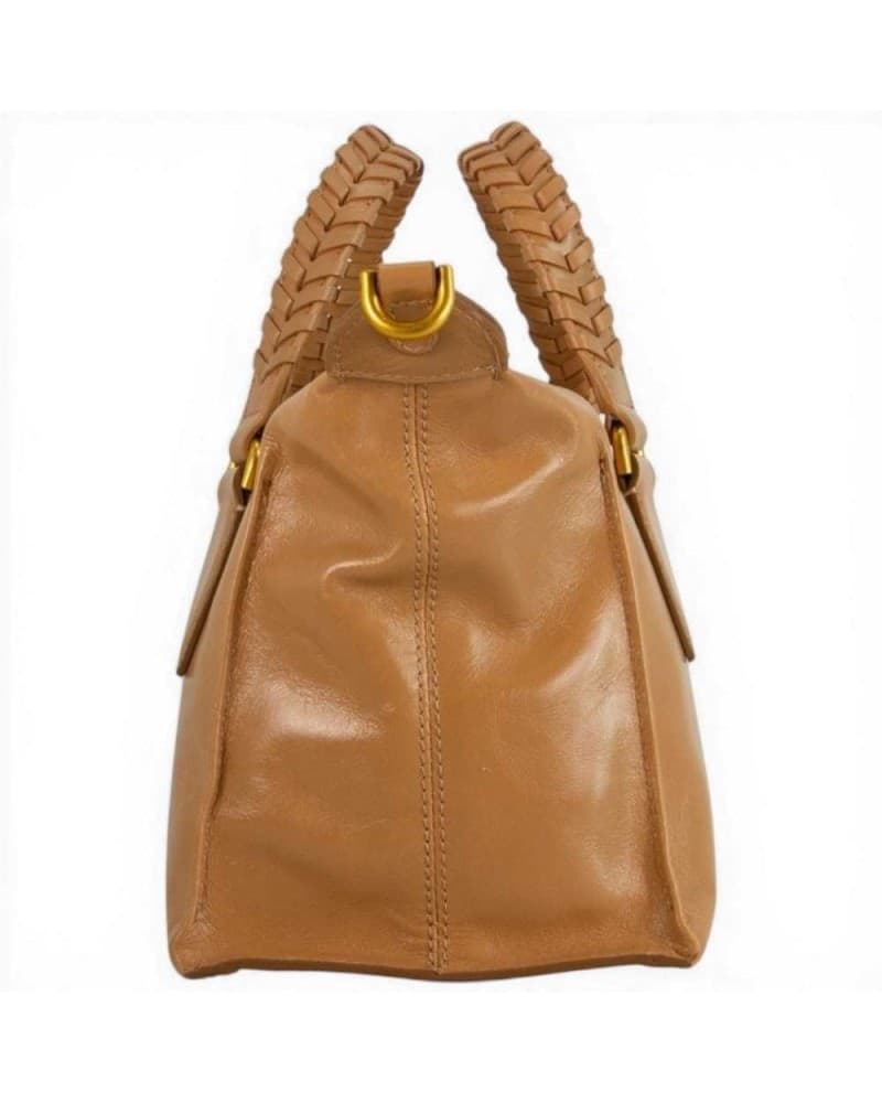 GIANNI CHIARINI Gianni Chiarini Borsa a Mano Roxy Donna Clay in Pelle Martellata con Tracolla - 5