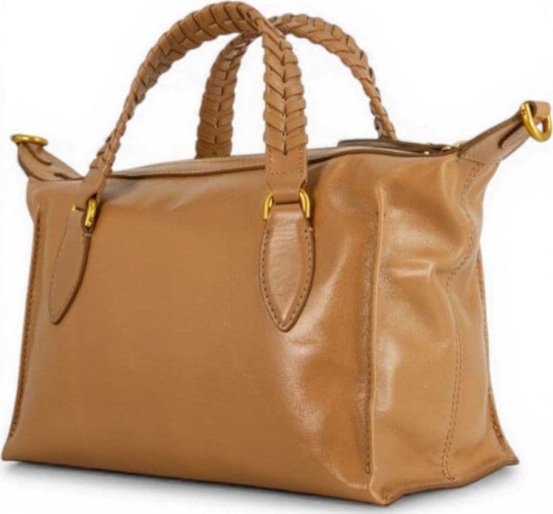 GIANNI CHIARINI Gianni Chiarini Borsa a Mano Roxy Donna Clay in Pelle Martellata con Tracolla - 7