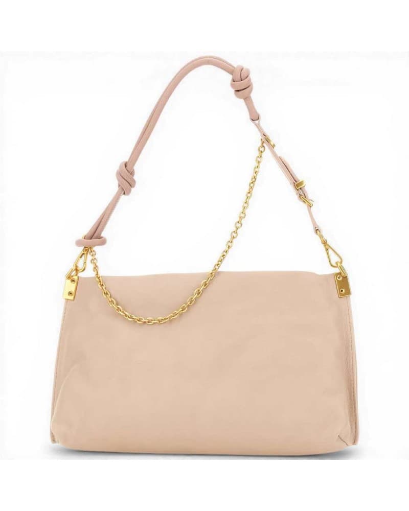 GIANNI CHIARINI Gianni Chiarini Borsa a Tracolla Helena Round Donna Pink Salt in Pelle Martellata - 9