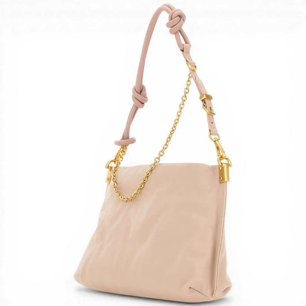 GIANNI CHIARINI Gianni Chiarini Borsa a Tracolla Helena Round Donna Pink Salt in Pelle Martellata - 4