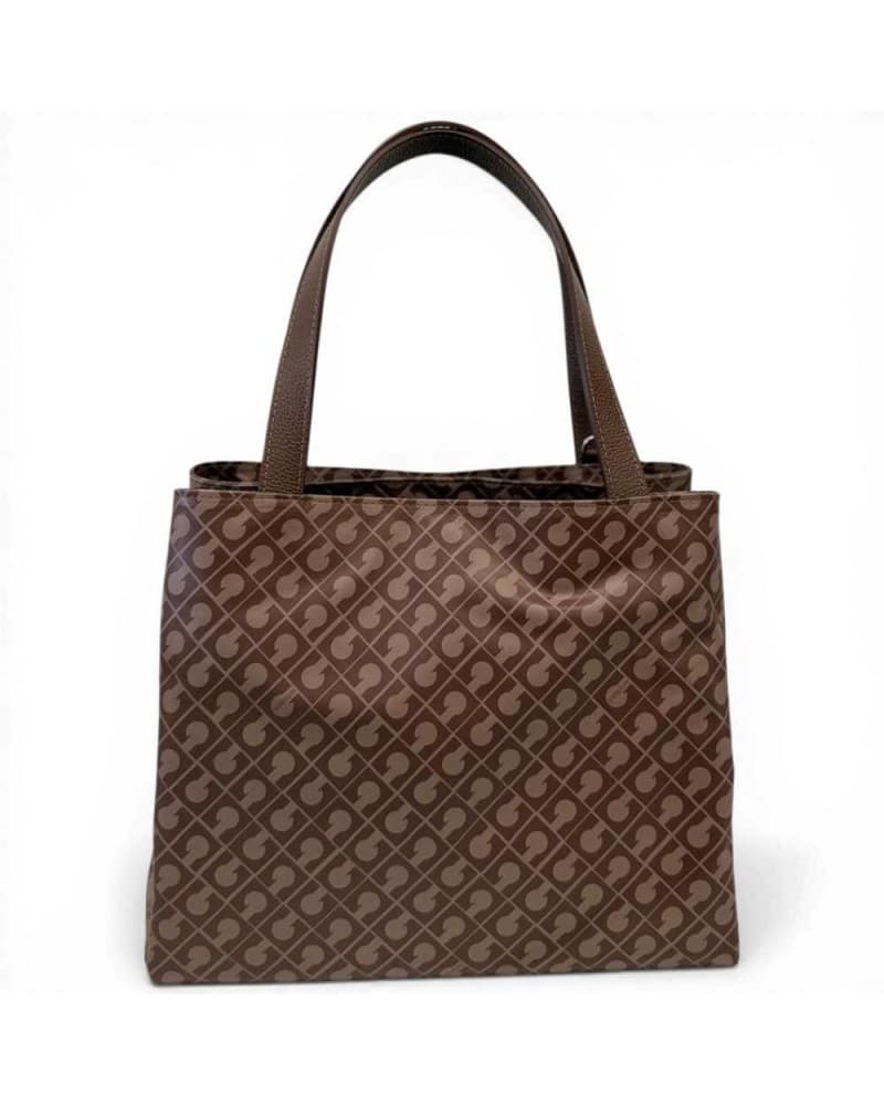 GHERARDINI Gherardini Borsa a Mano Softy Donna Chestnut Piccola con Tracolla in Tessuto Softy - 7