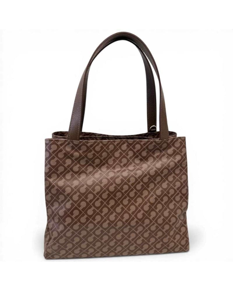 GHERARDINI Gherardini Borsa a Mano Softy Donna Chestnut Piccola con Tracolla in Tessuto Softy - 5