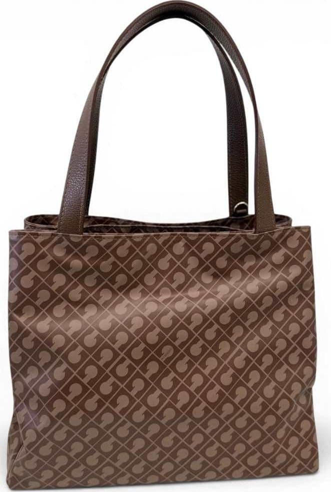 GHERARDINI Gherardini Borsa a Mano Softy Donna Chestnut Piccola con Tracolla in Tessuto Softy - 6