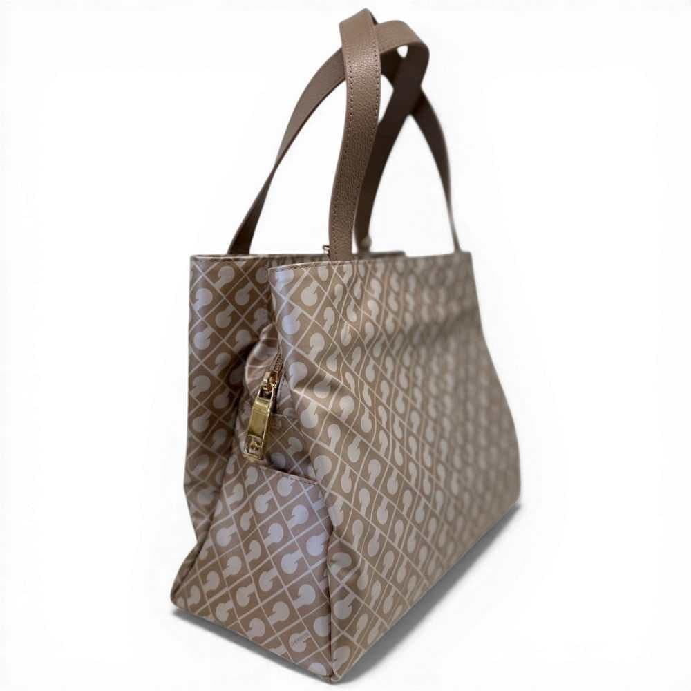 GHERARDINI Gherardini Borsa a Mano Softy Donna Creta Piccola con Tracolla in Tessuto Softy - 4