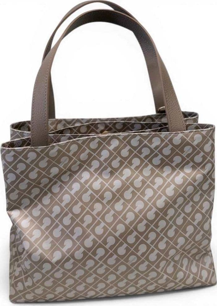 GHERARDINI Gherardini Borsa a Mano Softy Donna Creta Piccola con Tracolla in Tessuto Softy - 6