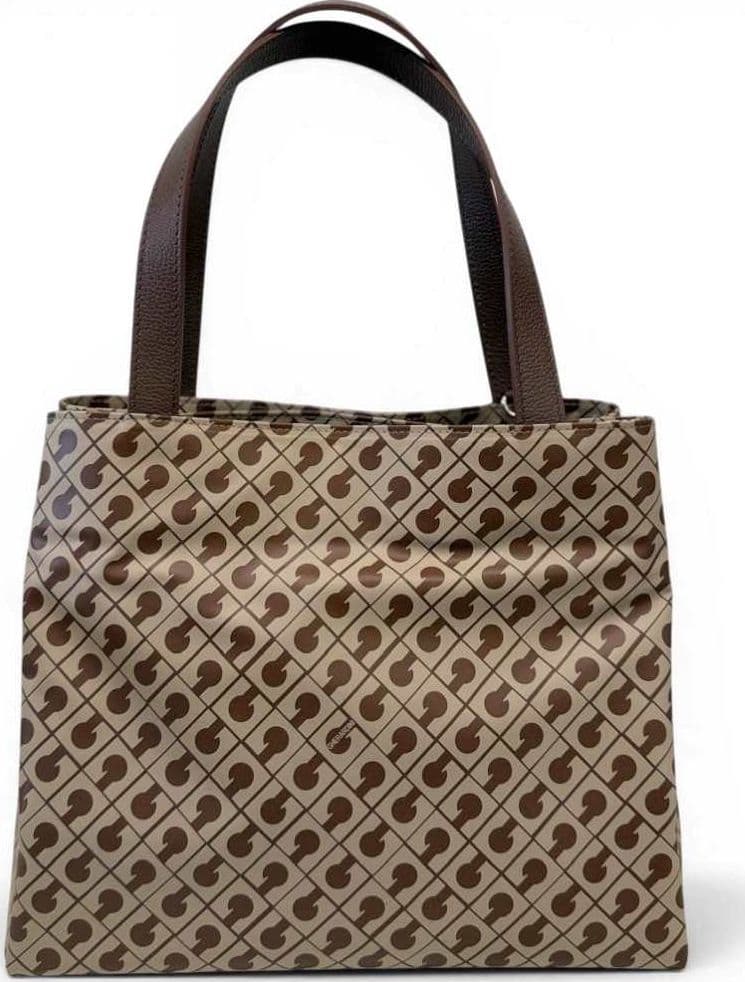 GHERARDINI Gherardini Borsa a Mano Softy Donna Tabacco/Burro Piccola con Tracolla in Tessuto Softy - 2