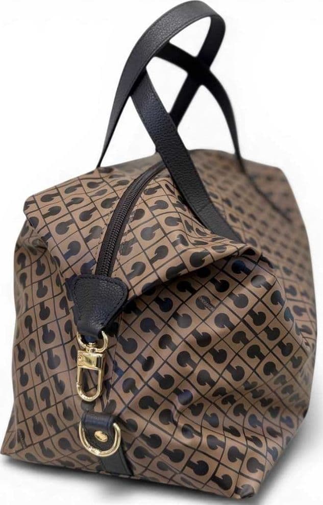 GHERARDINI Gherardini Borsa Bowling Softy Donna Toffee in Tessuto Softy con Finiture in Pelle - 6