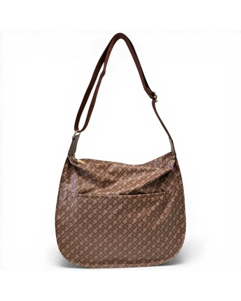 GHERARDINI Gherardini Borsa Crossbody Satchel Softy Donna Chestnut in Tessuto Softy - 7