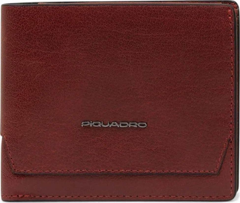 PIQUADRO Piquadro Portafoglio S141R Uomo Cuoio in Pelle Compatto con Porta Documenti - 2