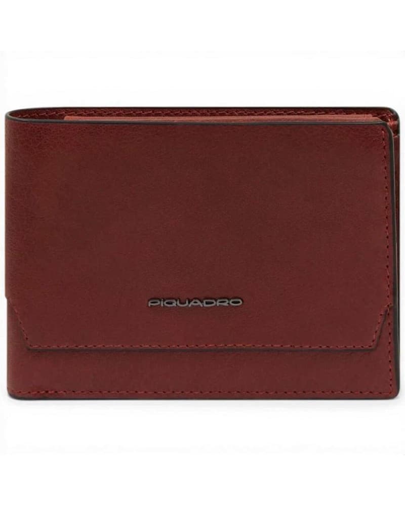 PIQUADRO Piquadro Portafoglio S141R Uomo Cuoio in Pelle con Porta Documenti - 9