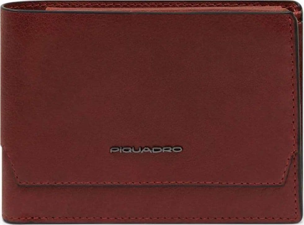 PIQUADRO Piquadro Portafoglio S141R Uomo Cuoio in Pelle con Porta Documenti - 2