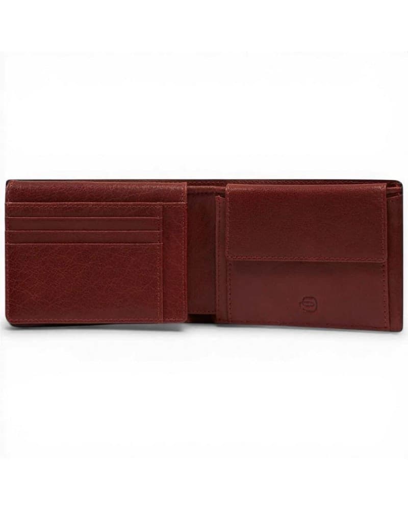 PIQUADRO Piquadro Portafoglio S141R Uomo Cuoio in Pelle con Porta Documenti - 5