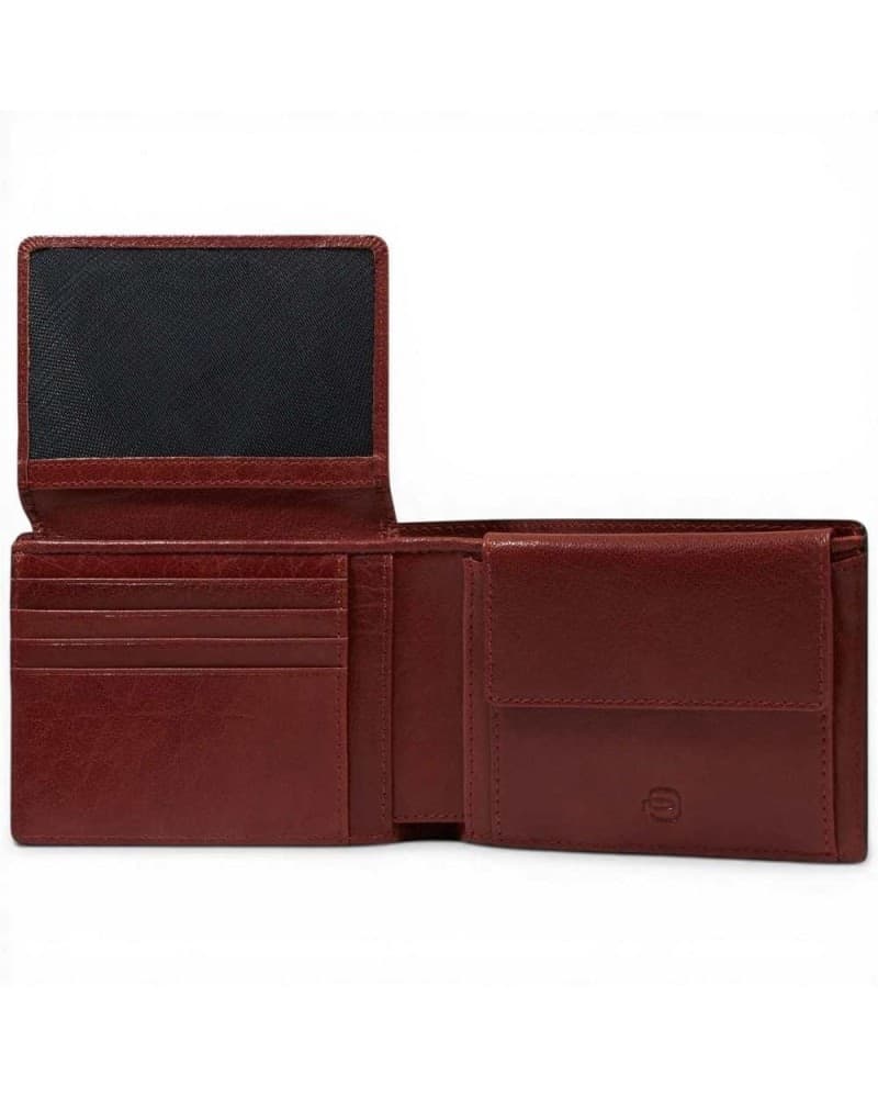 PIQUADRO Piquadro Portafoglio S141R Uomo Cuoio in Pelle con Porta Documenti - 7