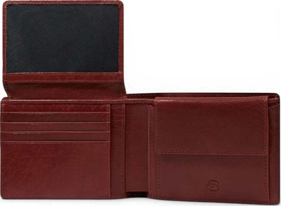 PIQUADRO Piquadro Portafoglio S141R Uomo Cuoio in Pelle con Porta Documenti - 8