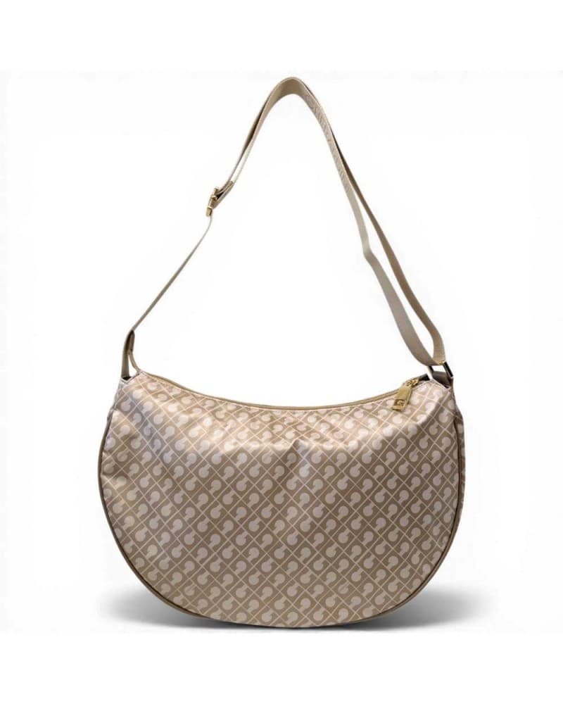 GHERARDINI Gherardini Borsa Hobo Softy Donna Creta Piccola in Tessuto Softy - 7