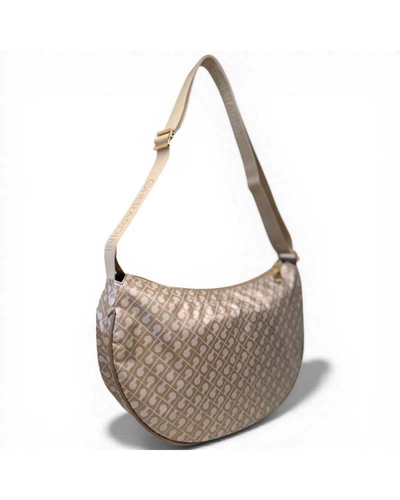 GHERARDINI Gherardini Borsa Hobo Softy Donna Creta Piccola in Tessuto Softy - 3