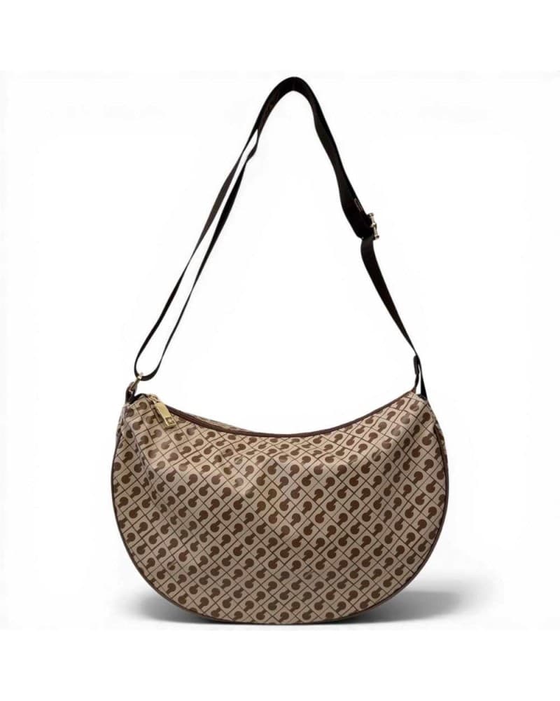 GHERARDINI Gherardini Borsa Hobo Softy Donna Tabacco/Burro Piccola in Tessuto Softy - 5