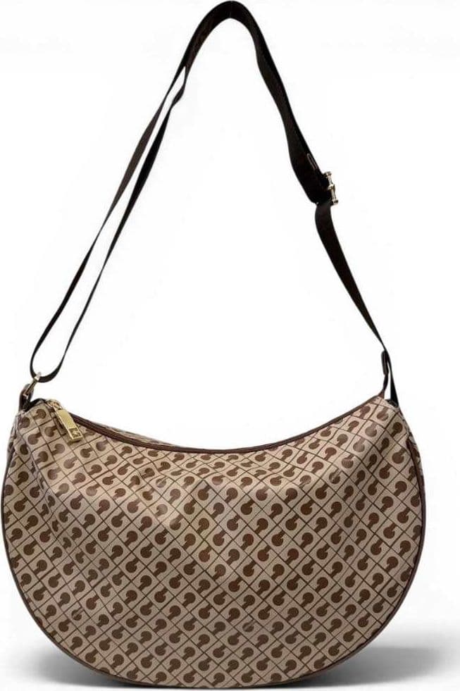 GHERARDINI Gherardini Borsa Hobo Softy Donna Tabacco/Burro Piccola in Tessuto Softy - 6