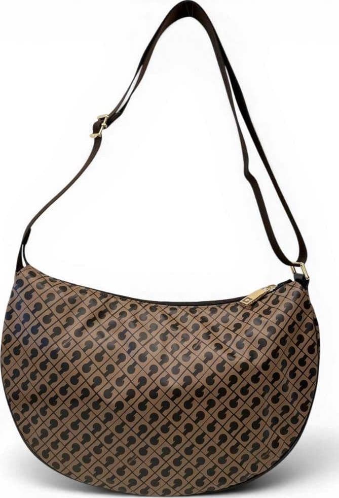 GHERARDINI Gherardini Borsa Hobo Softy Donna Toffee Piccola in Tessuto Softy - 2