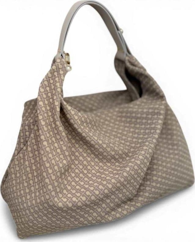 GHERARDINI Gherardini Borsa Spalla Monogram Suede Donna Avorio in Pelle Scamosciata - 3