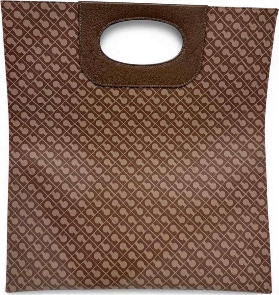 GHERARDINI Gherardini Borsa Tracolla Softy Donna Chestnut Piattina in Tessuto Softy - 6