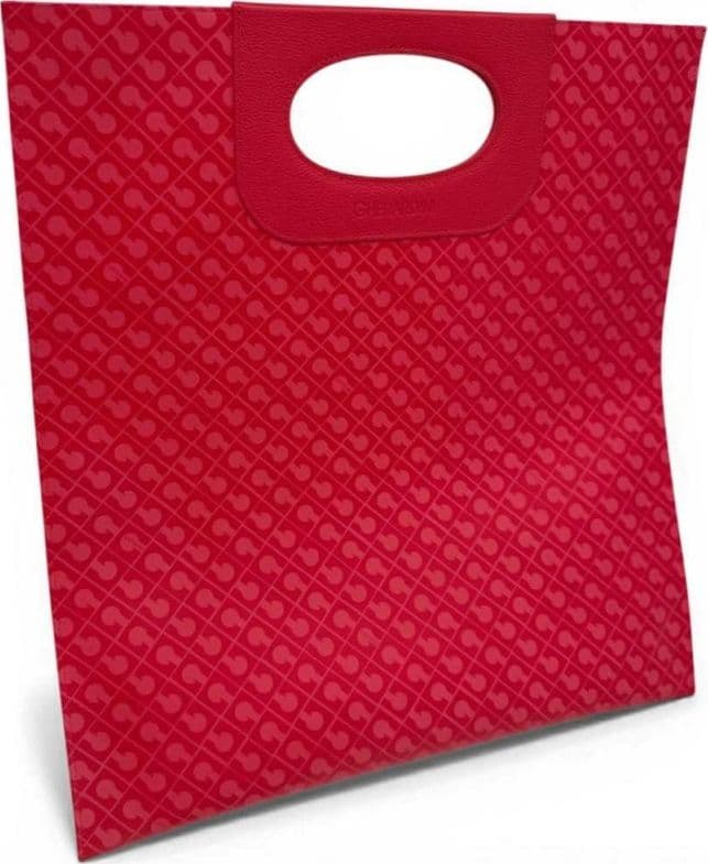 GHERARDINI Gherardini Borsa Tracolla Softy Donna Corallo Piattina in Tessuto Softy