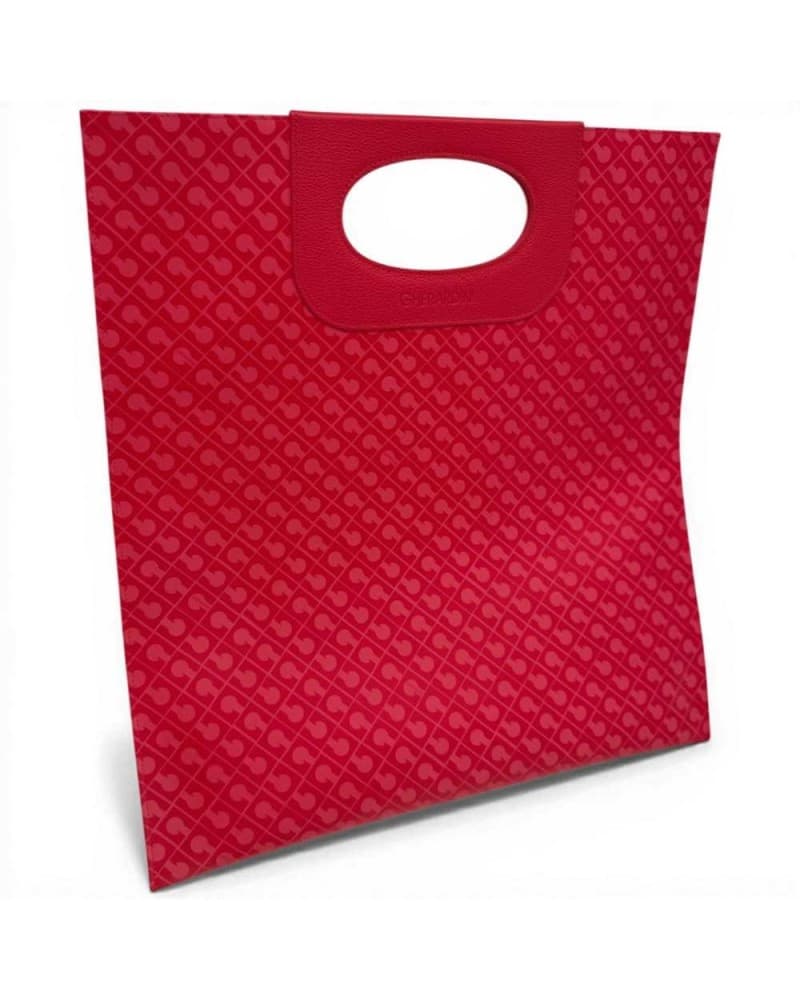 GHERARDINI Gherardini Borsa Tracolla Softy Donna Corallo Piattina in Tessuto Softy - 7