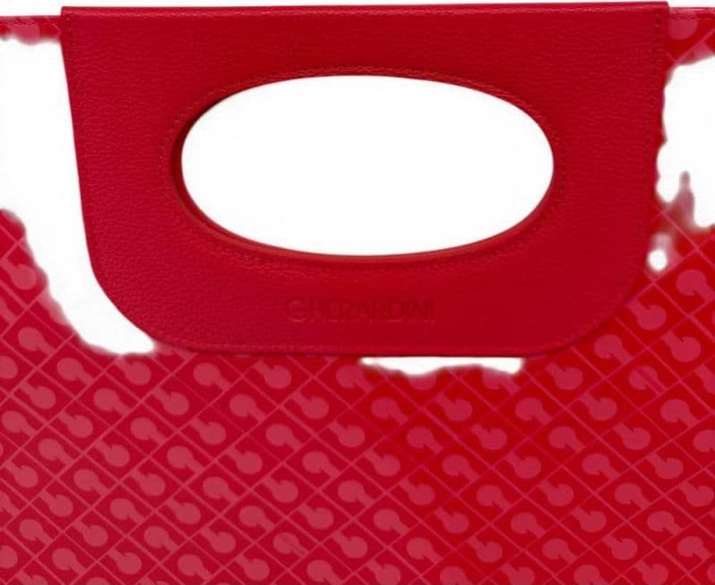 GHERARDINI Gherardini Borsa Tracolla Softy Donna Corallo Piattina in Tessuto Softy - 3