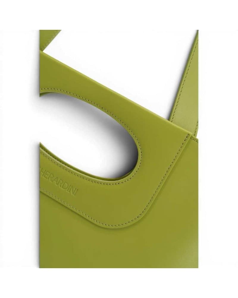 GHERARDINI Gherardini Borsa Piattina Edizione Donna Lime - GHB0275-LIME - 7
