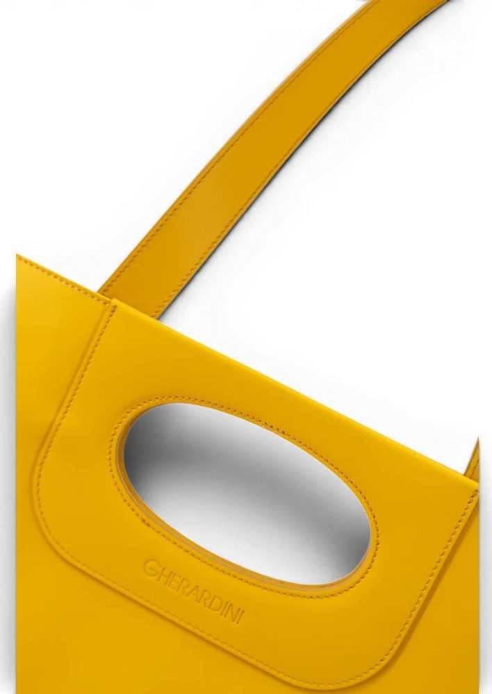 GHERARDINI Gherardini Borsa Piattina Edizione Limitata Ananas Donna Giallo - GHB0275-ANANAS - 8