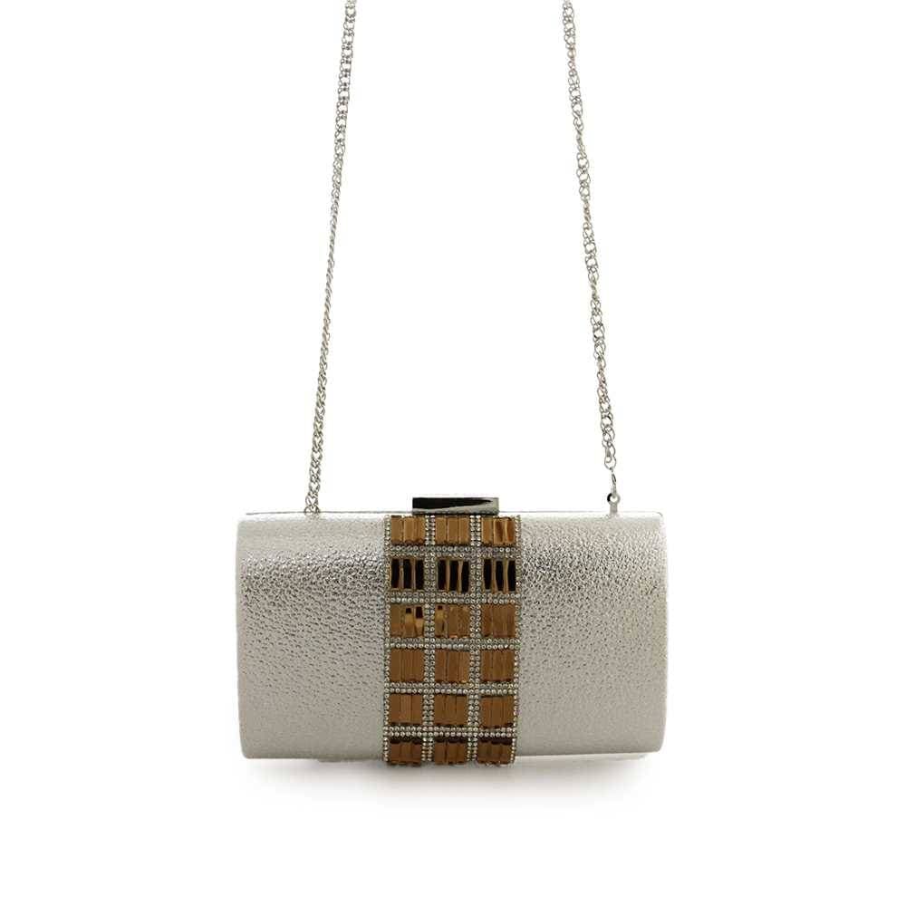 ANNA CECERE Borsa  Donna Argento- ACA018ARGENTO - 8