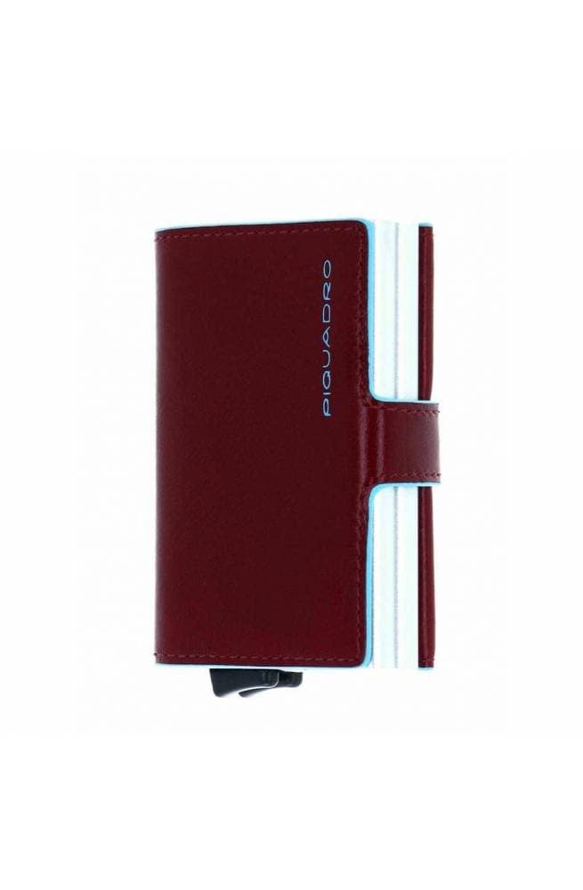PIQUADRO Portacarte  Blue Square Marrone Pelle - PP5472B2R-MO - 9