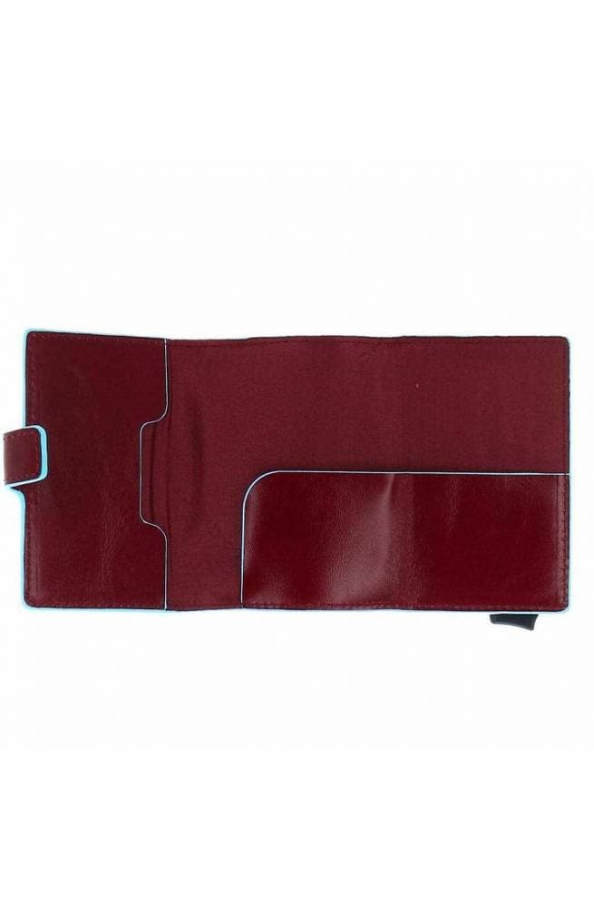 PIQUADRO Portacarte  Blue Square Marrone Pelle - PP5472B2R-MO - 3