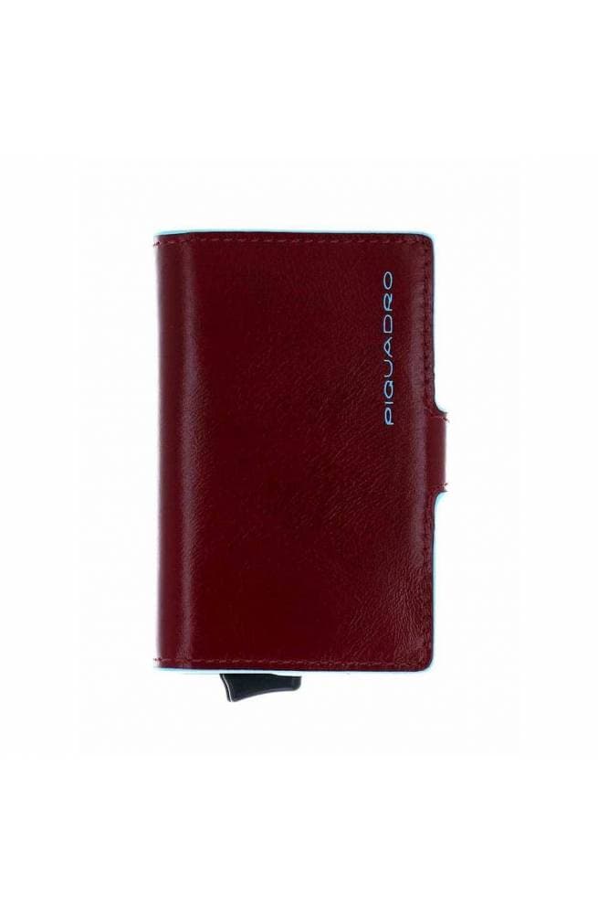 PIQUADRO Portacarte  Blue Square Marrone Pelle - PP5472B2R-MO - 5