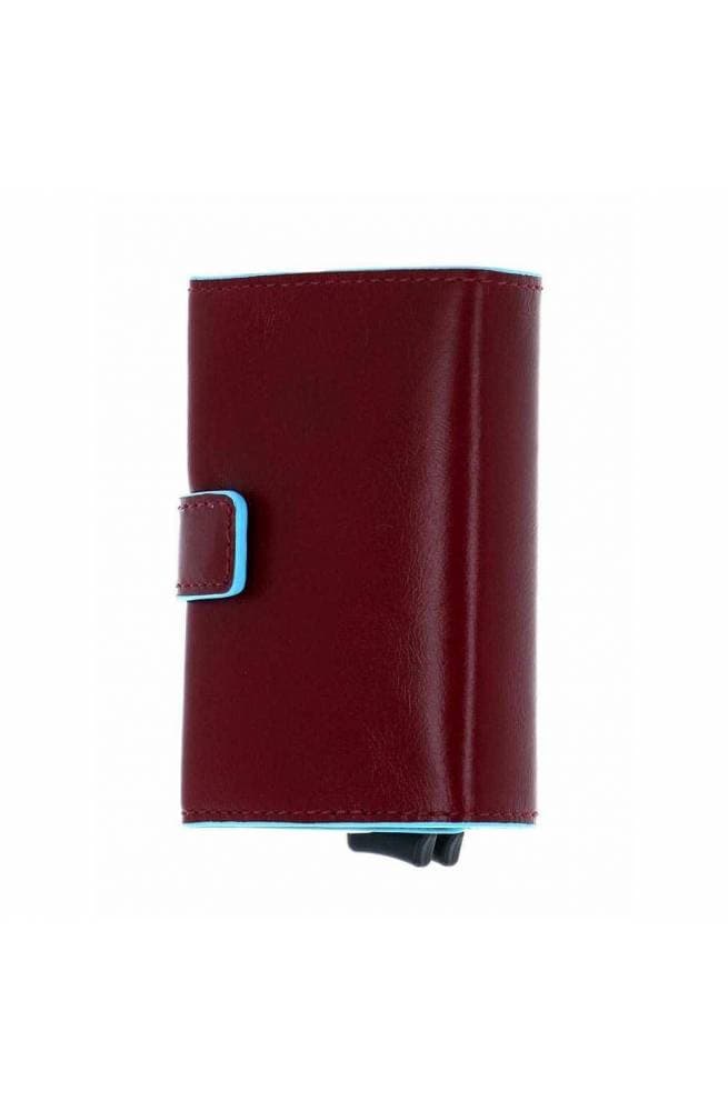 PIQUADRO Portacarte  Blue Square Marrone Pelle - PP5472B2R-MO - 7