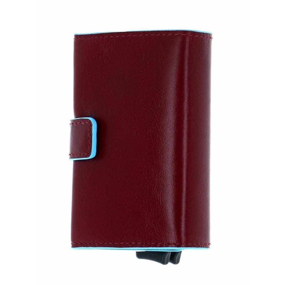 PIQUADRO Portacarte  Blue Square Marrone Pelle - PP5472B2R-MO - 8