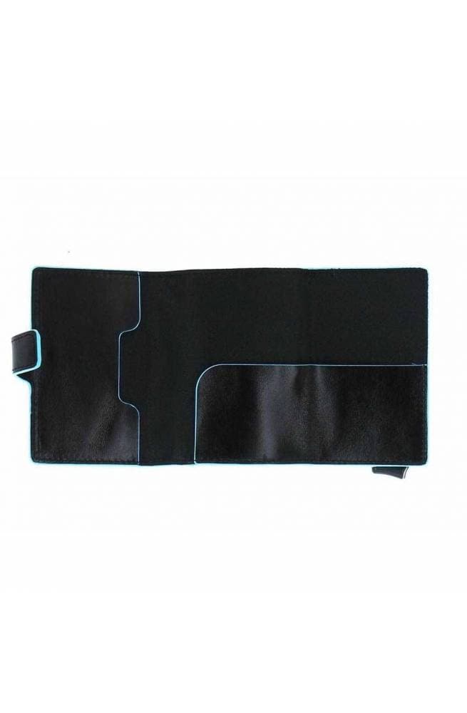 PIQUADRO Portacarte  Blue Square Nero Pelle - PP5472B2R-N - 3