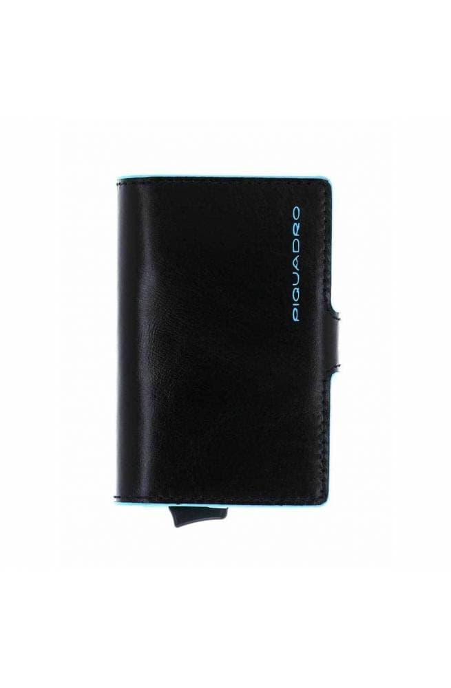 PIQUADRO Portacarte  Blue Square Nero Pelle - PP5472B2R-N - 5