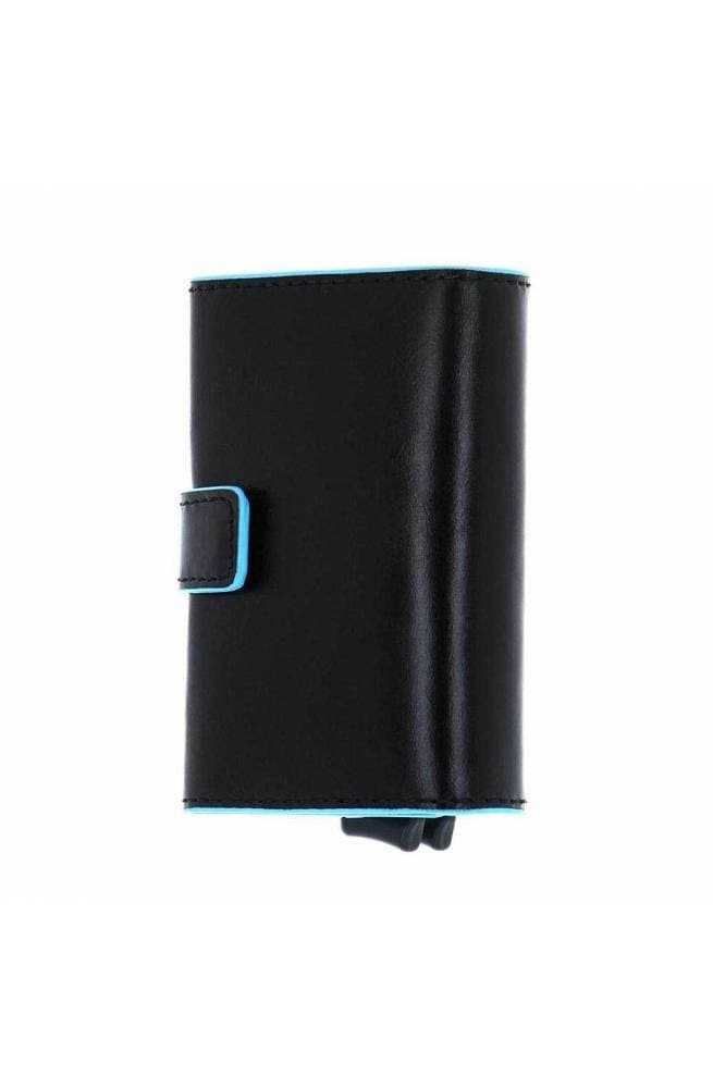 PIQUADRO Portacarte  Blue Square Nero Pelle - PP5472B2R-N - 7